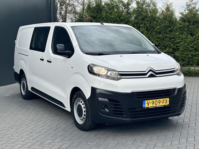 Citroen JUMPY 2.0 HDI 177 PK EURO 6 / AUTOMAAT / 1E EIG. / DUBBEL CABINE / AIRCO / CRUISE / NAVI / BLUETOOTH / TREKHAAK / INRICHTING