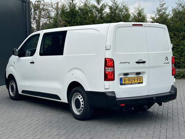 Citroen JUMPY 2.0 HDI 177 PK EURO 6 / AUTOMAAT / 1E EIG. / DUBBEL CABINE / AIRCO / CRUISE / NAVI / BLUETOOTH / TREKHAAK / INRICHTING