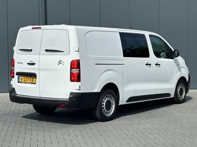 Citroen JUMPY 2.0 BlueHDI 120 PK / L3H1 / 1E EIG. / DUBBEL CABINE / AIRCO / CRUISE / BLUETOOTH / CAMERA / INRICHTING