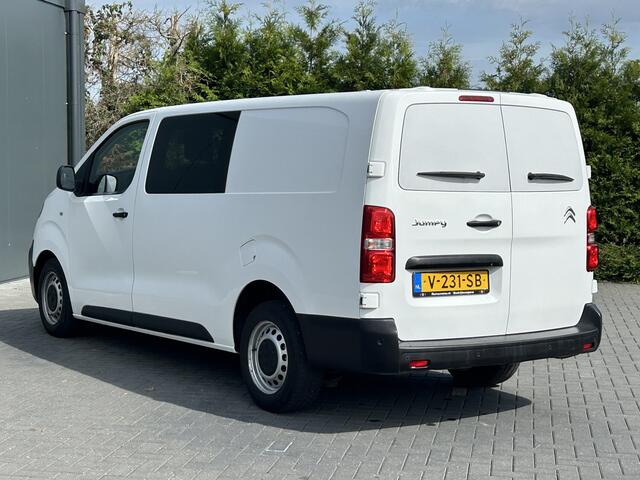 Citroen JUMPY 2.0 BlueHDI 120 PK / L3H1 / 1E EIG. / DUBBEL CABINE / AIRCO / CRUISE / BLUETOOTH / CAMERA / INRICHTING