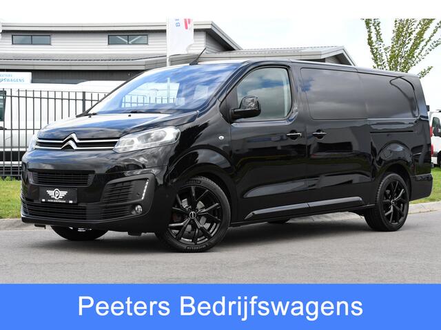 Citroen JUMPY 2.0 BlueHDI 180 DC Black Edition MARGE! Camera, Cruise, 177pk, Automaat, 2 x Schuifdeur, Sensoren, Trekhaak, Uniek!