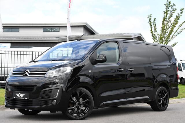 Citroen JUMPY 2.0 BlueHDI 180 DC Black Edition MARGE! Camera, Cruise, 177pk, Automaat, 2 x Schuifdeur, Sensoren, Trekhaak, Uniek!