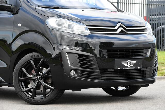 Citroen JUMPY 2.0 BlueHDI 180 DC Black Edition MARGE! Camera, Cruise, 177pk, Automaat, 2 x Schuifdeur, Sensoren, Trekhaak, Uniek!