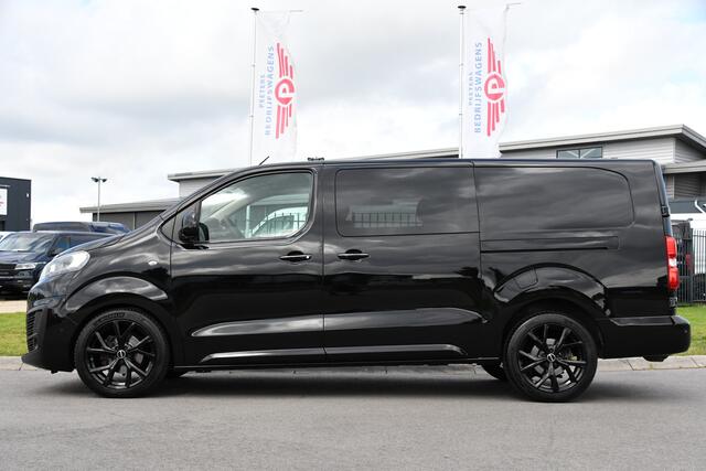 Citroen JUMPY 2.0 BlueHDI 180 DC Black Edition MARGE! Camera, Cruise, 177pk, Automaat, 2 x Schuifdeur, Sensoren, Trekhaak, Uniek!