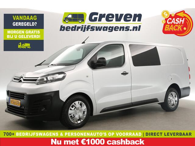 Citroen JUMPY 2.0 BlueHDI L3H1 | MARGE | DC | Airco | Trekh. | Carplay | Cruise | Navi | Parkeersens.