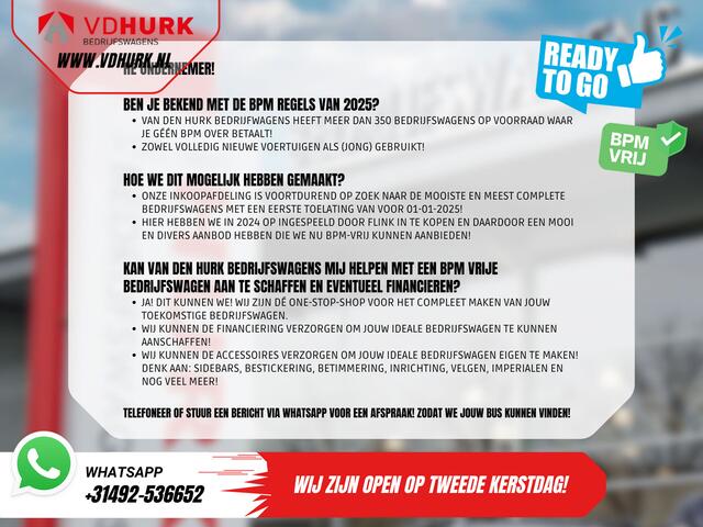 Citroen JUMPY 2.0 HDI 180 pk Aut. L3 BPM VRIJ/ Virtual Cockpit/ Carplay/ Navi/ Camera/ Cruise/ PDC/ Airco