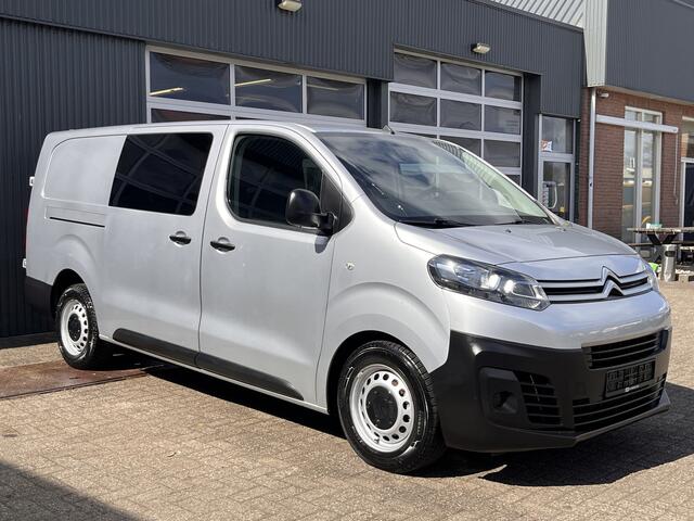 Citroen JUMPY 2.0 HDI 120 XL DC Marge BTW en BPM vrij!! Airco Cruise controle Trekhaak 2500kg Navigatiesysteem 5-Persoons Parkeerhulp achter Apple carplay 1e eigenaar Euro 6 Bpm en Btw vrij voor particulier gebruik !!