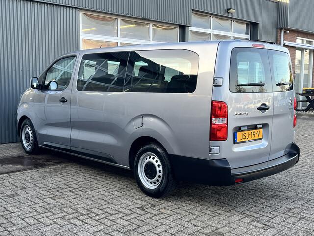 Citroen JUMPY 1.5 BleuHDi XL Marge BTW en BPM vrij!! Airco Cruise controle Trekhaak 2500kg Navigatiesysteem Personenvervoer 8-Persoons Parkeerhulp achter Apple carplay 1e eigenaar Euro 6 Bpm en Btw vrij voor particulier