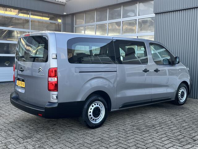 Citroen JUMPY 1.5 BleuHDi XL Marge BTW en BPM vrij!! Airco Cruise controle Trekhaak 2500kg Navigatiesysteem Personenvervoer 8-Persoons Parkeerhulp achter Apple carplay 1e eigenaar Euro 6 Bpm en Btw vrij voor particulier