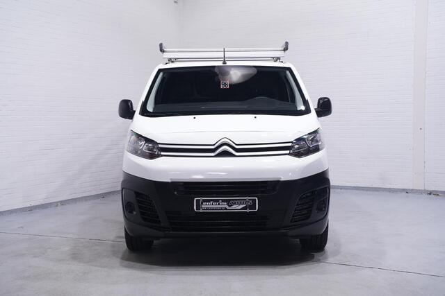 Citroen JUMPY 2.0 BlueHDI 120 pk L2 Zwart/Wit Navi, Trekhaak Airco, Imperiaal, PDC achter, NAP, 3-Zits