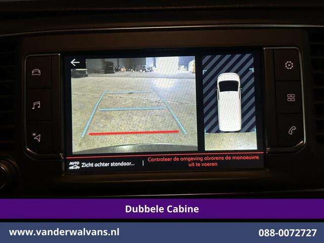 Citroen JUMPY 2.0 BlueHDI 150pk L3H1 Dubbele cabine Euro6 Airco | 6-Zits | Camera | Navigatie Apple Carplay, Android Auto, Cruisecontrol, Parkeersensoren