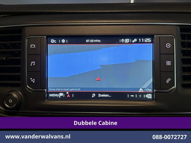 Citroen JUMPY 2.0 BlueHDI 150pk L3H1 Dubbele cabine Euro6 Airco | 6-Zits | Camera | Navigatie Apple Carplay, Android Auto, Cruisecontrol, Parkeersensoren