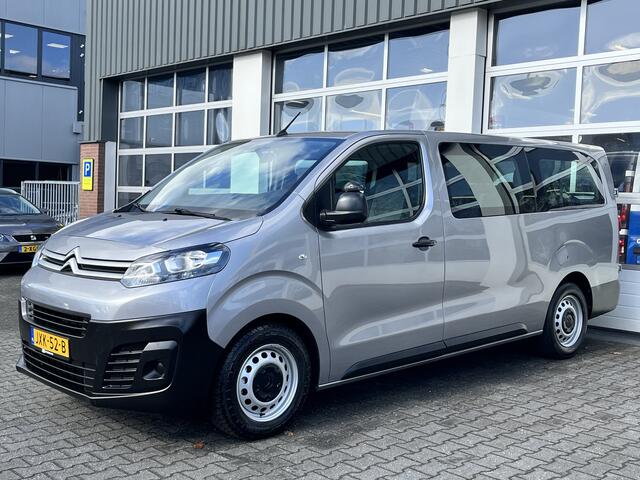 Citroen JUMPY 1.5 BlueHDi XL Marge BTW en BPM vrij!! Airco Cruise controle Trekhaak 2500kg Navigatiesysteem Personenvervoer 8-Persoons Parkeerhulp achter Apple carplay 1e eigenaar Euro 6 Bpm en Btw vrij voor particulier