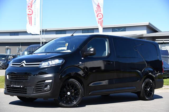 Citroen JUMPY 2.0 BlueHDI 145 L3 Black Edition 360 Camera, Cruise, Carplay , Stoelverwarming, 145pk, Trekhaak, 6 Zits, Multimedia, Uniek!