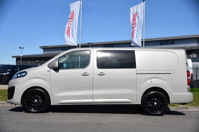 Citroen JUMPY 2.0 BlueHDI 120 L3 PB Edition 360 Camera, Cruise, Carplay, 2 x Schuifdeur, Multimedia, Luxe Cabine, Trekhaak, 122pk, uniek!