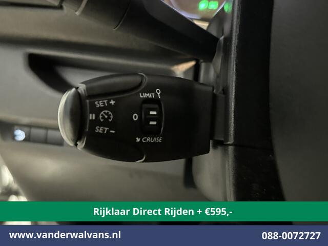 Citroen JUMPY 2.0 BlueHDI 123pk L2H1 *Rijklaar* Euro6 Airco | 2500kg Trekhaak | LM velgen | Sidebars | Parkeersensoren | Cruisecontrol Bijrijdersbank