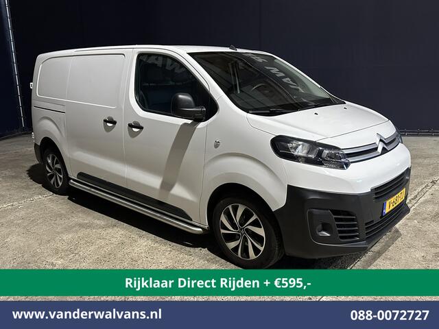 Citroen JUMPY 2.0 BlueHDI 123pk L2H1 *Rijklaar* Euro6 Airco | 2500kg Trekhaak | LM velgen | Sidebars | Parkeersensoren | Cruisecontrol Bijrijdersbank