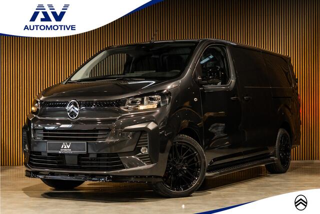 Citroen JUMPY 2.0 BlueHDI 180 L3 | CarPlay | Camera | L+R Schuifdeur | AV Edition | BPM Vrij | 3-Zitter | Navigatie | DAB | Cruise control | PDC | Spoilerkit