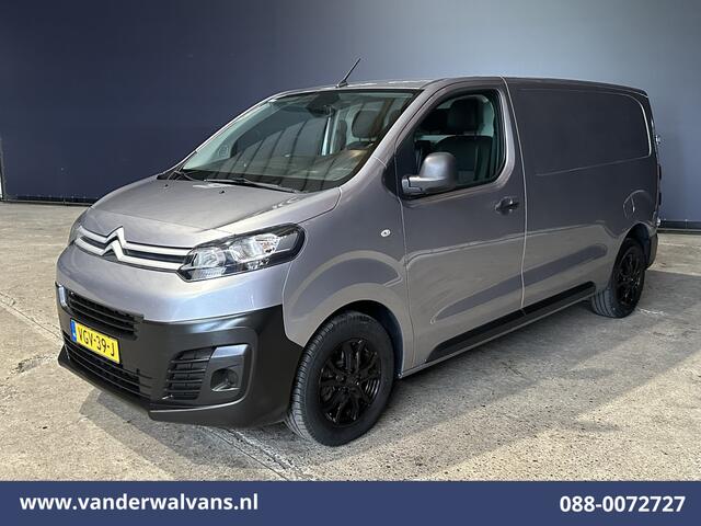 Citroen JUMPY 2.0 BlueHDI 123pk L2H1 Euro6 Airco | Camera | Navigatie | Apple Carplay | Cruisecontrol | LM Velgen Android Auto, 2500kg Trekhaak, Parkeersensoren, Bijrijdersbank
