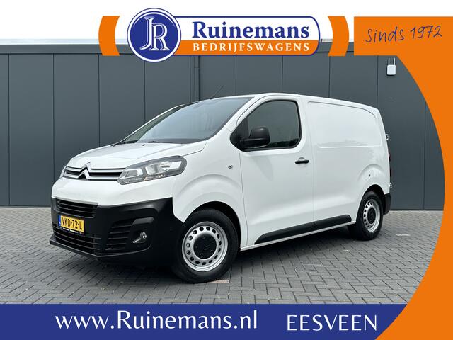 Citroen JUMPY 1.5 BlueHDI 100 PK / L1H1 / BLIND SPOT / AIRCO / CRUISE CONTROL / 3 ZITS / PARKEERSENSOREN