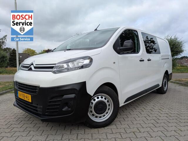 Citroen JUMPY 2.0 BlueHDI 120 Club XL DC Dubbel Cabine I Marge Geen BTW I 6 Persoons I Airco I Cruise I 2x Schuif I Trekhaak