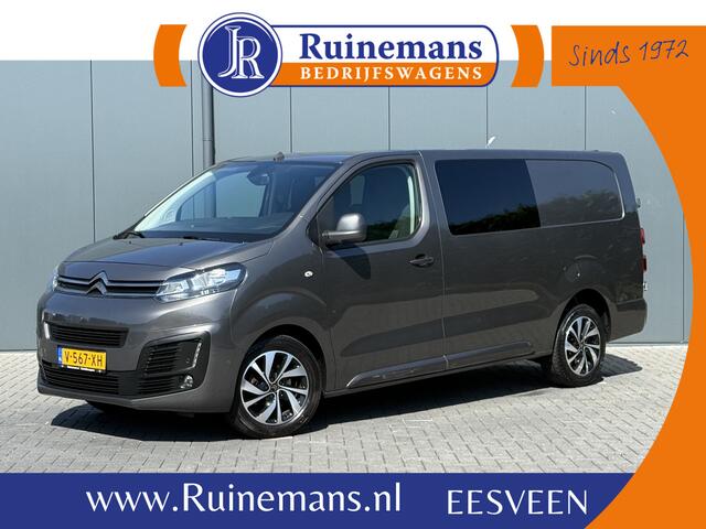Citroen JUMPY 2.0 BlueHDI 123 PK SPORT/ DUBBELE CABINE / L3H1 / 6-PERSOONS / 1e EIG. / CRUISE / PDC / BLINDSPOT