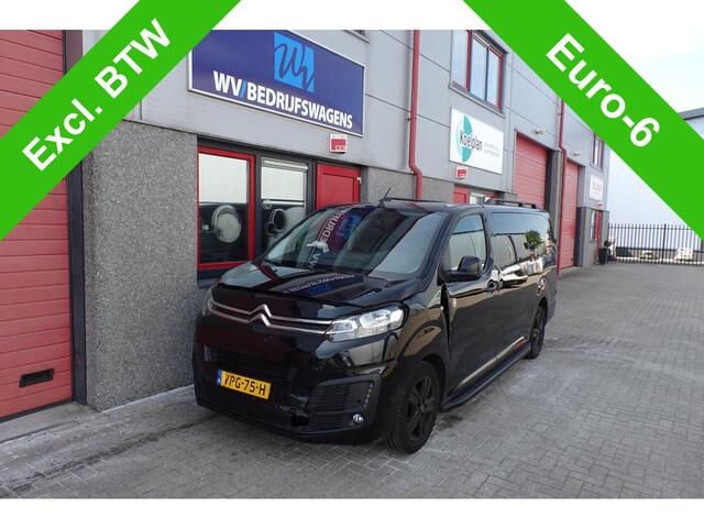 Citroen JUMPY 2.0 BlueHDI 120 XL Club DC leer navi volle bus c edition