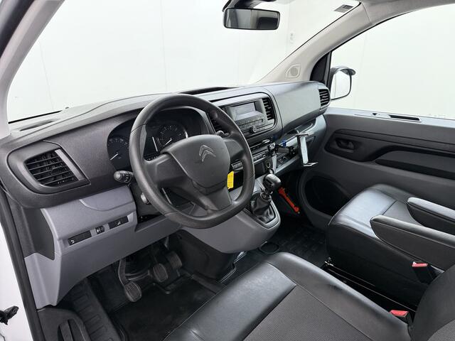 Citroen JUMPY 2.0HDI 120 XL L3 Ecc Cruise Control Dodehoek Assist Bluetooth Regen-Lichtsensor Pdc Betonplex Vloer Wandbetimmering Schuifdeur 1e Eigenaar Origineel Nederlandse Auto