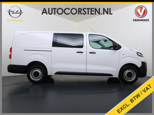 Citroen JUMPY 2.0HDI 120 XL L3 Ecc Cruise Control Dodehoek Assist Bluetooth Regen-Lichtsensor Pdc Betonplex Vloer Wandbetimmering Schuifdeur 1e Eigenaar Origineel Nederlandse Auto