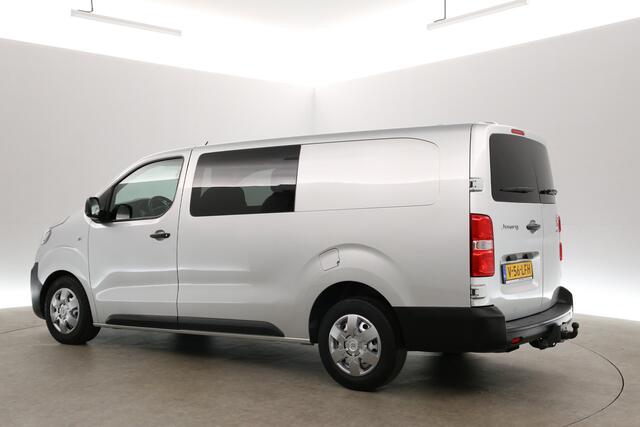 Citroen JUMPY 2.0 BlueHDI L3H1 | Marge | Dubbele Cabine | Clima | Cruise | Carplay | Navi | Trekhaak | Parkeersens.