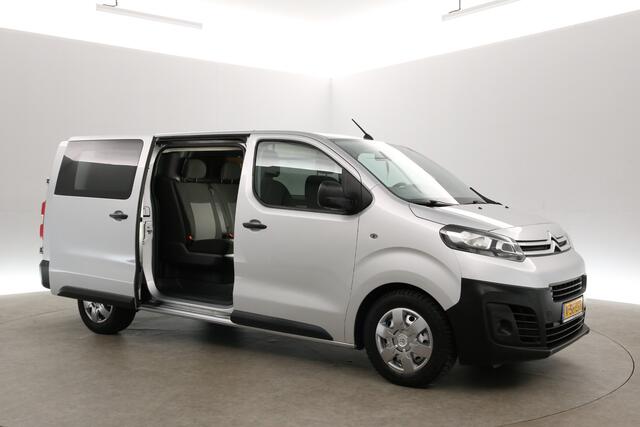 Citroen JUMPY 2.0 BlueHDI L3H1 | Marge | Dubbele Cabine | Clima | Cruise | Carplay | Navi | Trekhaak | Parkeersens.