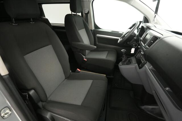 Citroen JUMPY 2.0 BlueHDI L3H1 | Marge | Dubbele Cabine | Clima | Cruise | Carplay | Navi | Trekhaak | Parkeersens.