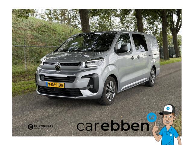 Citroen JUMPY 2.0 BlueHDI 180 L3 S&S DC Automaat | Luchtvering | 3050 kg trekgewicht | Stoel- en stuurverwarming | Standkachel | Camera | ACC