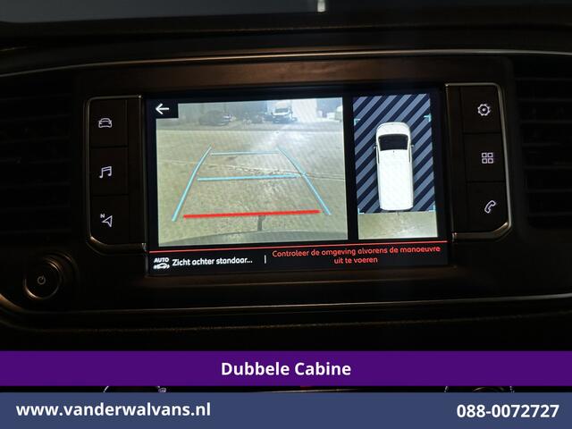 Citroen JUMPY 2.0 BlueHDI 123pk L3H1 Dubbele Cabine Euro6 Airco | 6-Zits | 2x Zijdeur | Camera | Navigatie | Apple Carplay Android Auto, Cruisecontrol, Parkeersensoren, 2500kg Trekhaak