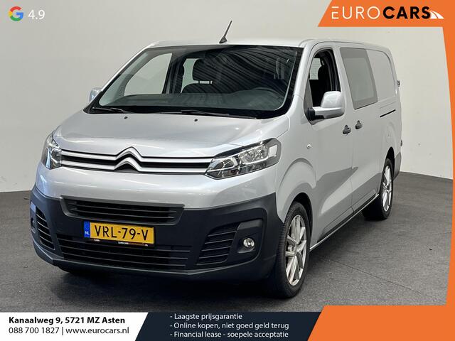 Citroen JUMPY 2.0 BlueHDI 120 XL Club Dubbele Cabine Apple CarPlay Navigatie Cruise Control Parkeersensoren Airco