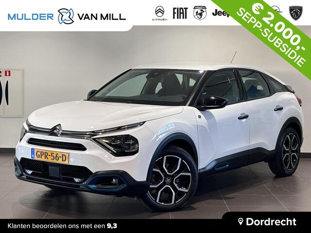 Citroen ë-C4 5-deurs Feel EV 50kWh 136pk AUTOMAAT APPLE CARPLAY / ANDROID AUTO | CAMERA | CLIMA | CRUISE CONTROL | DAB+