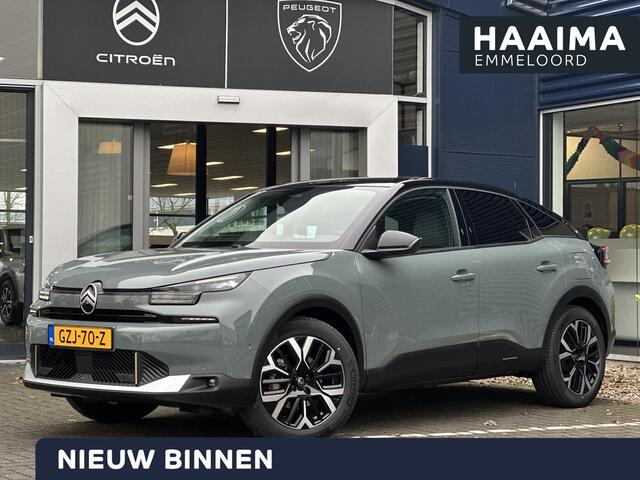 Citroen ë-C4 Max 54 kWh 156pk | Facelift!! | Parkeercamera/-sensoren (voor/achter) | Draadloze Carplay | DAB | Comfort Stoelen | Head-Up Display | LED | Draadloze telefoonlader | Skiluik | Stoel-/Stuurverwarming |