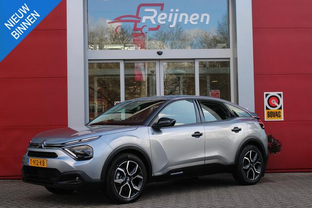 Citroen ë-C4 FEEL PACK 136PK 50 kWh | ACHTERUITRIJ CAMERA | NAVIGATIE | APPLE CARPLAY/ANDROID AUTO | LED KOPLAMPEN | CLIMATE CONTROL | CRUISE CONTROL | 18" LICHTMETALEN VELGEN | DAB+ RADIO |