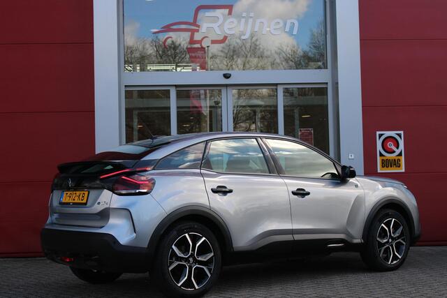 Citroen ë-C4 FEEL PACK 136PK 50 kWh | ACHTERUITRIJ CAMERA | NAVIGATIE | APPLE CARPLAY/ANDROID AUTO | LED KOPLAMPEN | CLIMATE CONTROL | CRUISE CONTROL | 18" LICHTMETALEN VELGEN | DAB+ RADIO |