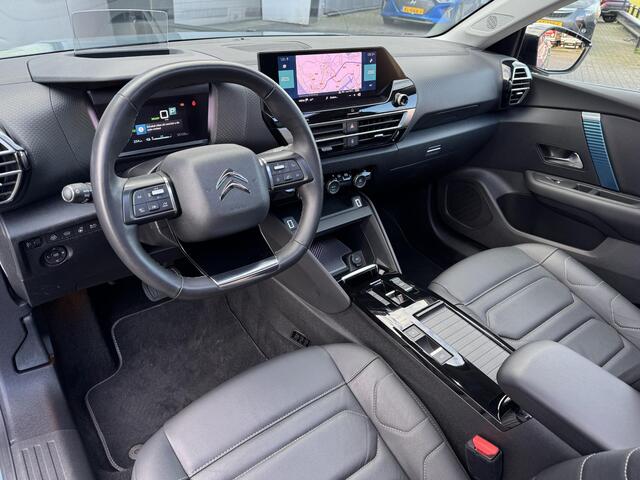 Citroen ë-C4 Shine 50 kWh | Panoramadak | Vol-Leder | Head-Up Display | Stuur- + Stoelverwarming | Adapt. Cruise Control | Rijklaarprijs!