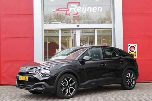 Citroen ë-C4 FEEL PACK 136PK 50 kWh | ACHTERUITRIJ CAMERA | NAVIGATIE | APPLE CARPLAY/ANDROID AUTO | LED KOPLAMPEN | CLIMATE CONTROL | CRUISE CONTROL | 18" LICHTMETALEN VELGEN | DAB+ RADIO |
