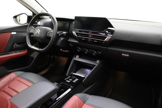 Citroen ë-C4 Shine 50 kWh | Lederen bekleding | Climate-control | Navigatie | Stoel , stuur en voorruitverwarming | Schuif-kanteldak | Head-up display | Massage stoel links |