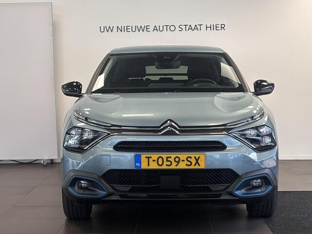 Citroen ë-C4 Shine 50kWh EV 136pk AUTOMAAT | UNIEKE KM-STAND! | LEDER | ADAPTIVE CRUISE | NAVI | STOEL+STUURVERW. | APPLE CARPLAY / ANDROID AUTO | CAMERA | CLIMA | DAB+
