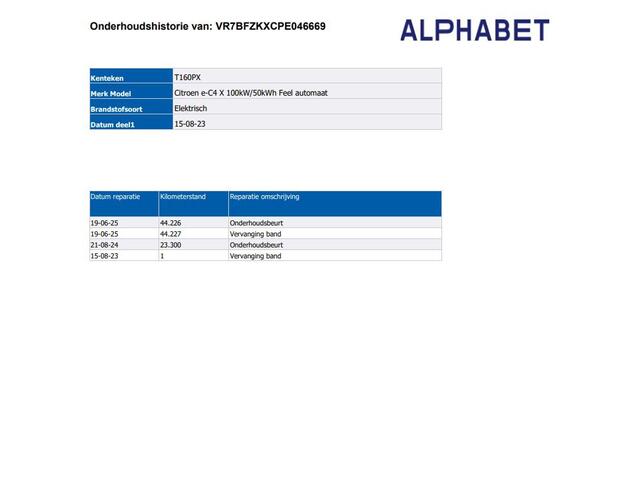 Citroen ë-C4 X Feel 50 kWh (136 PK) 1e-Eig. & Keurig-Onderh. BOVAG-Garantie. NL-Auto.