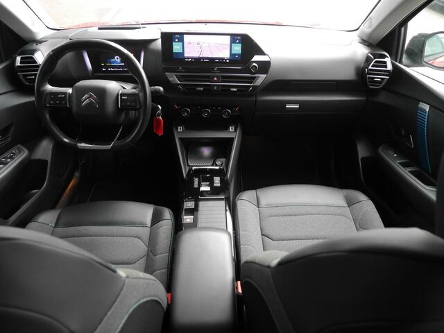 Citroen ë-C4 Feel Edition 50 kWh | Stoel en stuurverwarming | Head up display | Navigatie | Climate control | 18 inch lichtmetalen velgen | Achteruitrijcamera | Verwarmde voorruit