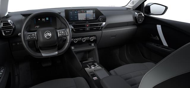 Citroen ë-C4 Business 156pk Extended range 54 kWh I NAVIGATIE I ACHTERUITRIJCAMERA I PARKEERSENSOREN VOOR & ACHTER I STOELVERWARMING + VOORRUIT VERWARMING I COMFORT SEATS & COMFORT VERING I RIJKLAAR ¤ i Zie KM.stand in auto