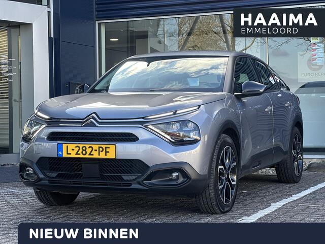 Citroen ë-C4 Feel Edition 50 kWh | Stoelverwarming | Navigatie | Climate Control | Head-Up Display | Full LED | Comfort Stoelen | Parkeercamera/-sensoren | Apple Carplay/Android Auto | DAB | Lichtmetalen velgen |