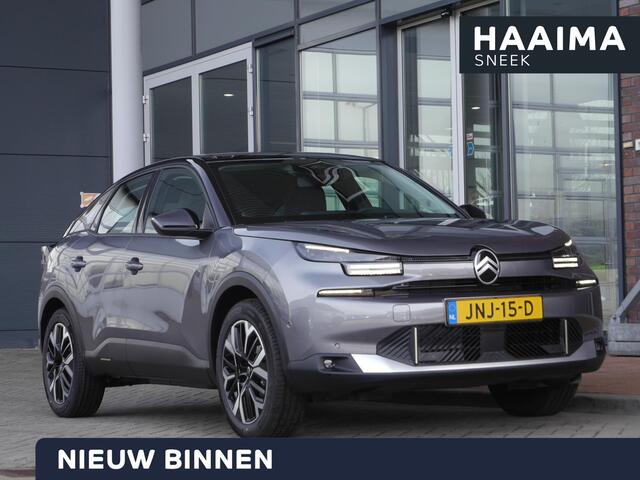 Citroen ë-C4 Business 156pk Extended range 54 kWh | Nieuwe auto | Navigatie | Achteruitrijcamera | Climate control | Stoelverwarming | Adaptive cruise control| 18 inch lichtmetalen velgen