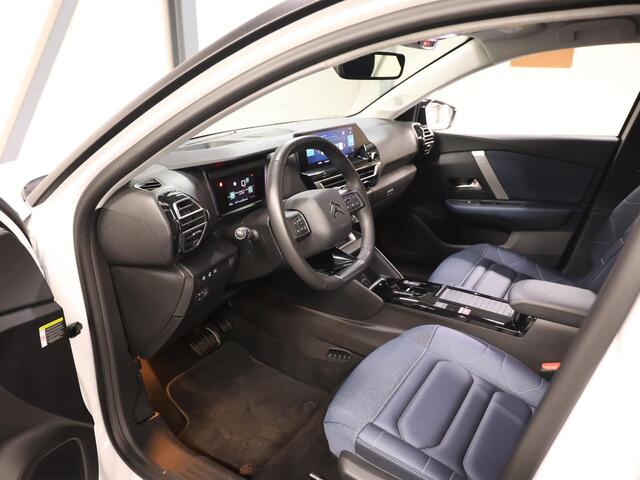 Citroen ë-C4 Feel Pack 50 kWh 136PK | 1ste eigenaar | AppleCarPlay/AndroidAuto | Head-Up Display | Navigatie | Adaptive Cruise Control | Keyless | Leer/Stof | StoelVerwarming | FULL LED | Camera | Isofix |