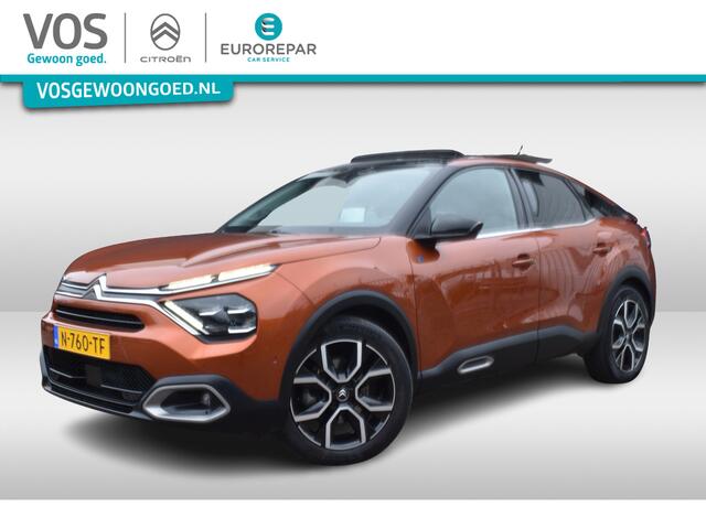 Citroen ë-C4 Shine 50 kWh Leder | Panorama dak | Navigatie | Winterpakket | Massagestoel | SOH 90% | Zeer Compleet |